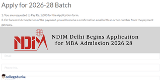 NDIM Delhi Begins Application for MBA Admission 2026-28; Apply Online @ndimdelhi.org
